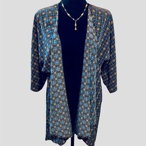 Lularoe lightweight Lindsey small, but can fit medium as well.